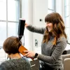 Professional hair styling work