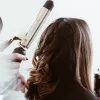 Professional hair styling work